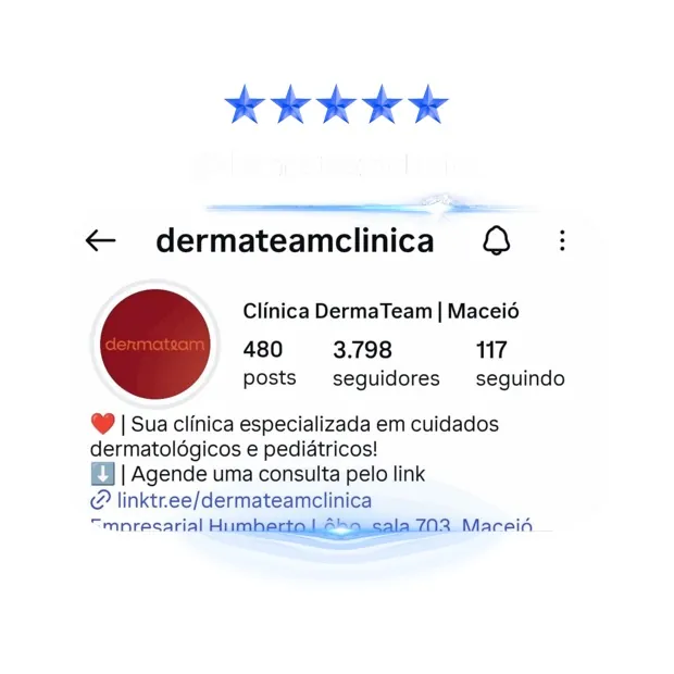 Cliente atendido — clínica DermaTeam
